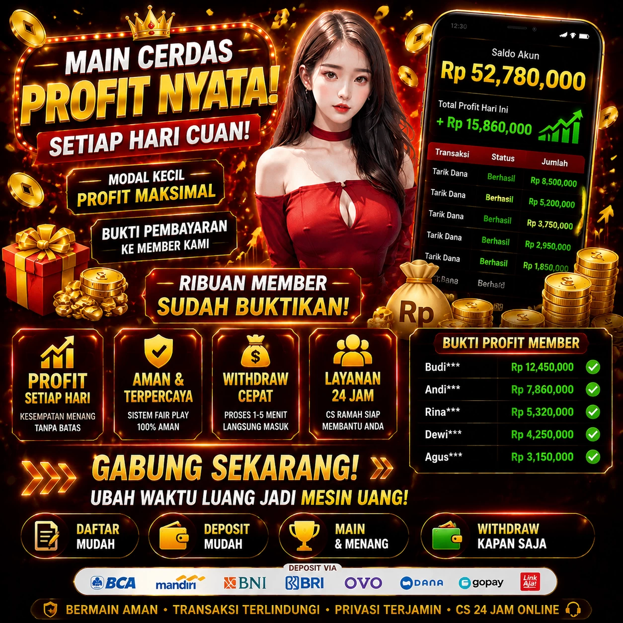 Proses download APK di browser Chrome Android